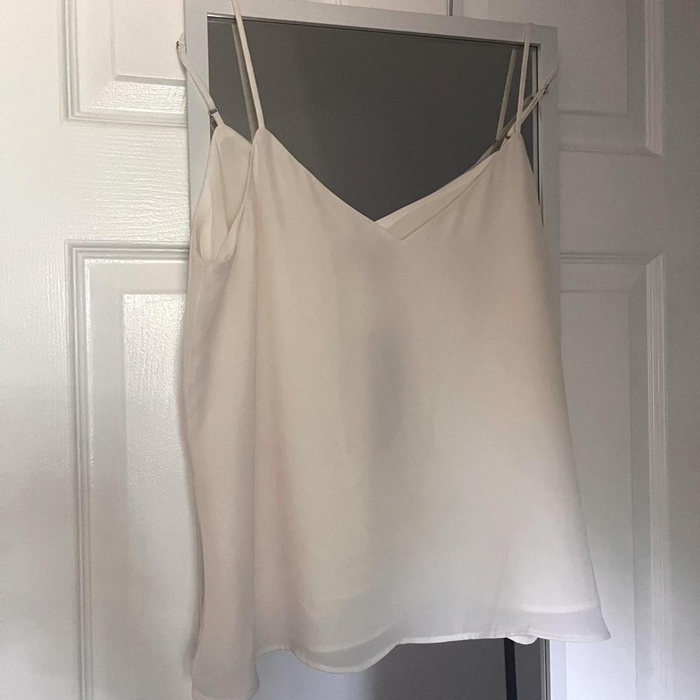 NWT Banana Republic Satin Slip Top M